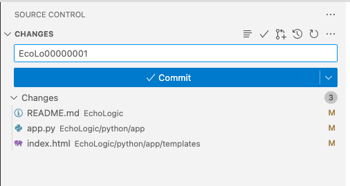 Commit Code with WI
