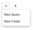 Add New Query Expanded