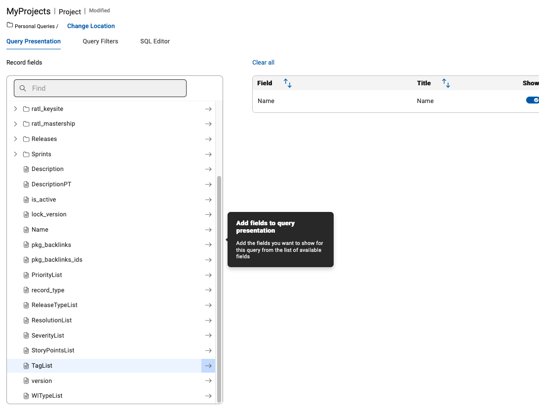 Query Editor