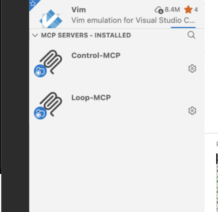 Updated MCP server list