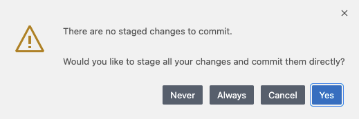 asking about git staging