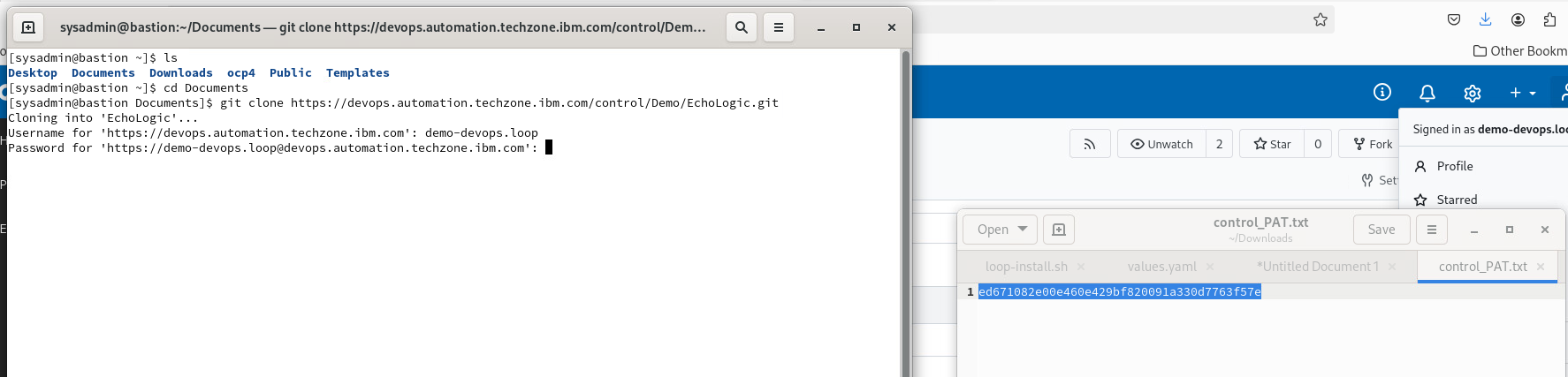 copy the referenced PAT from textfile