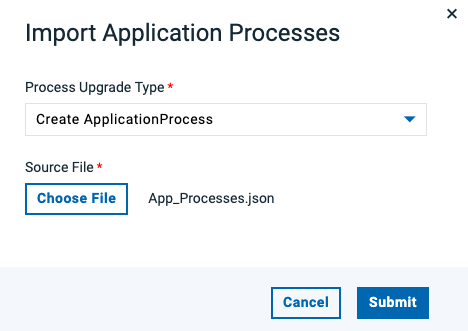 Import Dialog File Selected