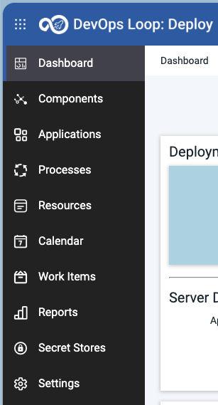Deploy Sidebar