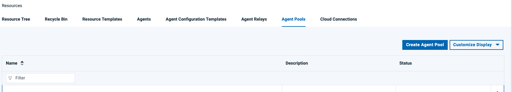 AgentPool View