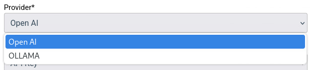 Select AI Provider