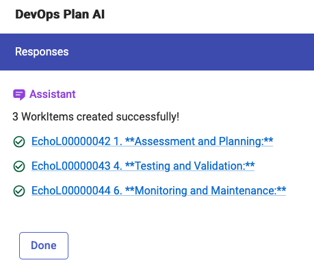 Newly created Records