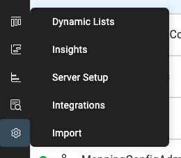 Sidebar Configuration Integration