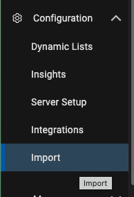 Import Icon