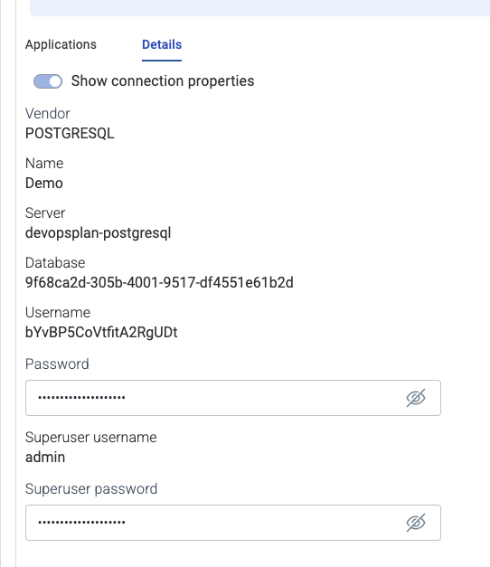 Tenant Details