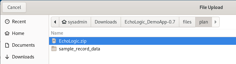 Plan folder